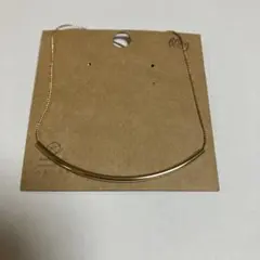 ゴールドバー　ネックレス