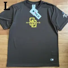 新品　MLB　パドレス　メッシュ　半袖　Tシャツ　メンズ　LL