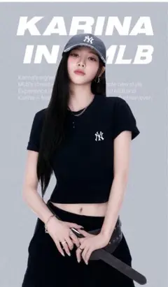 【aespa KARINA着用】MLB Tシャツ NY