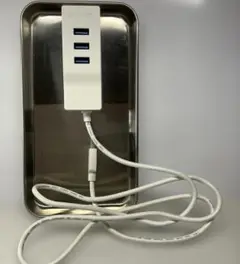 BUFFALO｜USB3.0バスパワー4ポートハブ｜磁石留め1ｍ｜WinMac