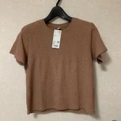 （未使用）ユニクロ　シャーリングTシャツ 半袖　Mサイズ