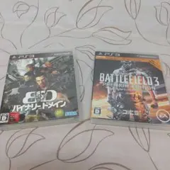 バイナリー ドメインとバトルフィールド3の2本セット