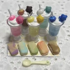 ♡ミニチュアカラフルスイーツセットNo.52