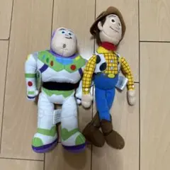 バズ・ライトイヤーとウッディ ぬいぐるみセット