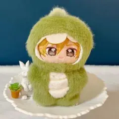 10cm 12cm　ぬい服　恐竜　着ぐるみ　ぬいぐるみ服　いつぬい　ふわふわ　緑