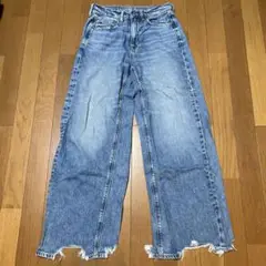 AMERICAN EAGLE ワイドレッグデニム