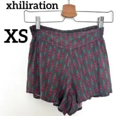 xhiliration 幾何学模様 ショートパンツ　XS