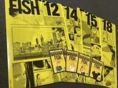 BANANAFISHエンタメくじクリアファイル4種&ステッカー