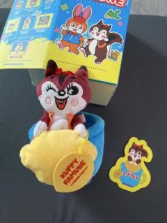 Kuppy Ramune ぬいぐるみ クッピーラムネ　レトロ　リス　マスコット
