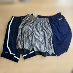 バスケパンツ　asics converse TRASHTALK 3本セット