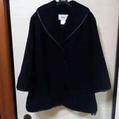 【試着のみ超美品】　Rene ルネ リアルファー　ウールコート FOX 日本製 試着のみ超美品】 Rene ルネ リアルファー ウールコート FOX 日本製