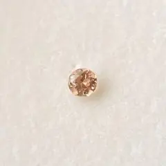 ブラジル産 オレンジピンクトルマリン ルース 0.26ct ラウンド