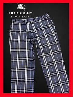 ◆激レア！◆BURBERRYバーバリーブラックレーベル★大人気★チェック柄パンツ