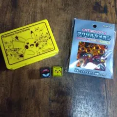ポケモン アクリルダメカン ダメカンケース コインサイコロ セット！
