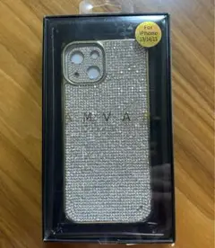 【AMVAR】iPhone13/14/15Diamond TPUゴールドカバー