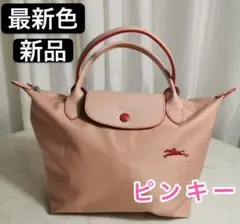 希少 LONGCHAMP ロンシャン リュック バックパック 桜 サクラ ピンク 美品☆ロンシャン Longchamp バックパック リュック フラワー