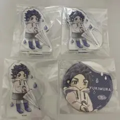 イナズマイレブンGO 雪村豹牙 アクリルスタンド 缶バッジ