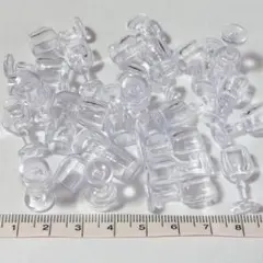 30個 ワイングラス ミニチュア ドールハウス ハンドメイド 食器 コップ