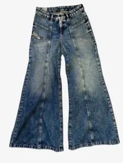 【美品】DIESEL デニムFlare Jeans D-Akii size24