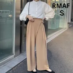 RMAF アシメスラックス ベージュ