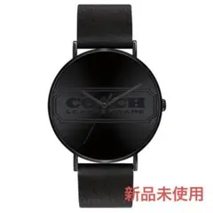 COACH コーチ CHARLES メンズ腕時計　黒