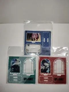 スパイファミリー アクリルジオラママスコット 3点
