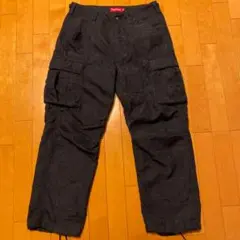 Supreme floral tapestry cargo pants 黒❗️