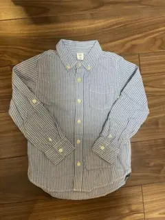 【着用1回美品】GAPキッズ 長袖シャツ　110センチ
