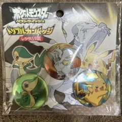 ポケットモンスター ポケモン ベストウイッシュ ダブル缶バッジ