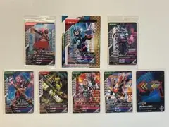 仮面ライダー　ガンバレジェンズ　非売品カード　8組セット　ライセンスカード