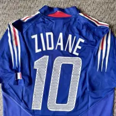【EURO２００４着用】ジネディーヌ・ジダン ＃１０ フランス代表 （H）