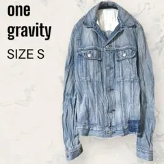 GジャンOneGravity×beamsデニムジャケット メンズS インディゴ 2025年最新】ONE GRAVITY メンズ Gジャン・デニムジャケットの