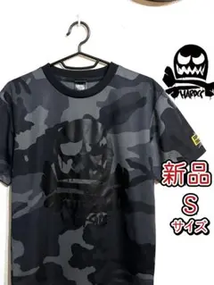 新品 ハードコアチョコレート メルティングスカルロゴ 迷彩 ドクロ Tシャツ