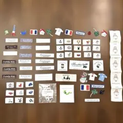 CHECK & STRIPE タグ⭐︎アップリケなど