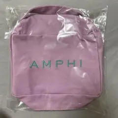 店舗限定　AMPHI ポーチ　パープル　ノベルティ