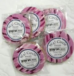 ルシアンWa-Circle　丸型カットクロス ジオグラム　Sサイズ5セット