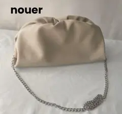 nouer ギャザーフレームバッグ