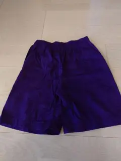 GU シェフショーツ　ハーフパンツ　160cm パープル