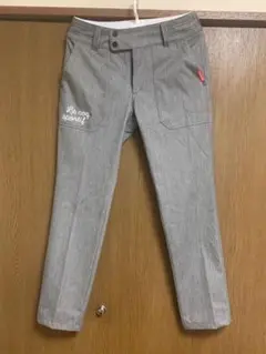 le coq sportif　ルコック　レディース　ゴルフパンツ　グレー