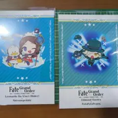 FGO×サンリオ　特典ポストカード　巌窟王　ダヴィンチ　ペックル　ペッピー