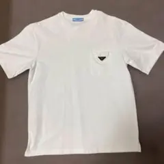 未使用PRADA プラダ メンズ 白 Tシャツ サイズL