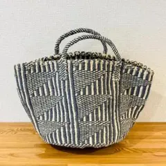 【新品未使用】サイザルバッグ アフリカンスクエア かごバッグ