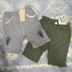 未使用品！女の子　ショートパンツ　半ズボン　100