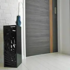 モンステラ 模様 傘立て 50㎝ MDF製 傘 かさ かさ立て ハワイ 南国風