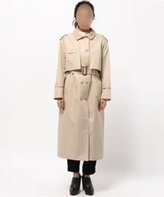 美品leur logette ロングトレンチコート/ルールロジェット
