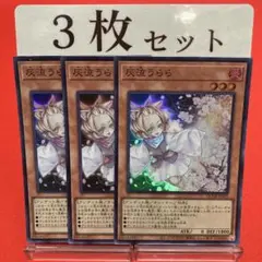 遊戯王　灰流うらら QCDB スーパーレア 3枚セット