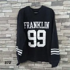 FRANKLIN ブラック スウェット M