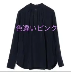 Demi-Luxe BEAMS ギャザーネックブラウス　¥18,700