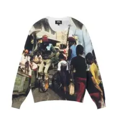 stussy peter tosh プリントスウェット タグ付き
