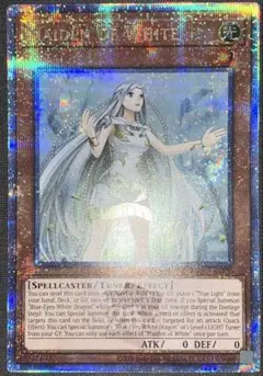 遊戯王　白き乙女　25thシークレット 泰　アジア版　英語　英語版